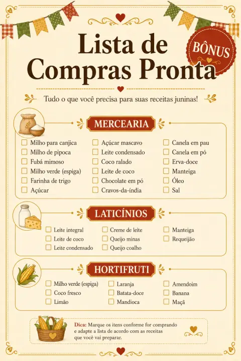 Receita junina 6